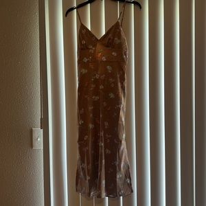 Dry Goods midi satin dress